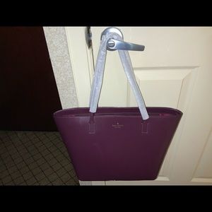 NWT KATE SPADE  leather bag. 10 in by 11 1/2 in